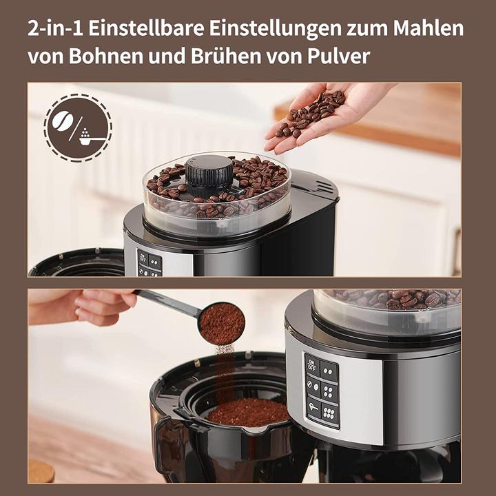 Produktbild AiHom Kaffeemaschine mit Mahlwerk