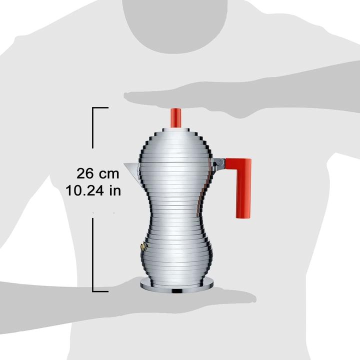Produktbild Alessi MDL026 R Pulcina Espressomaschine (6 T.)