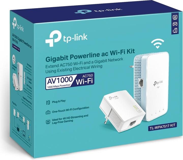 Produktbild TP-Link TL-WPA7517 KIT (1000 Mbit/s)