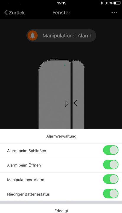 Produktbild Luminea Tür und Fensteralarm
