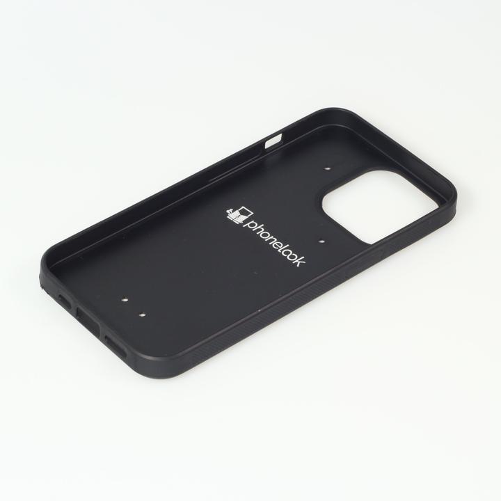 Produktbild PhoneLook Hülle Silikon schwarz Cute Cat Bubble (Apple iPhone 13 Pro)