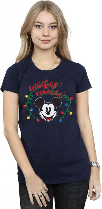 Produktbild Disney Mickey Mouse Christmas Light Bulbs TShirt (XL)