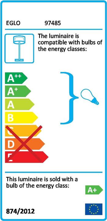 Energie-Label EGLO Caldiero-C (806 lm, E27, IP44)