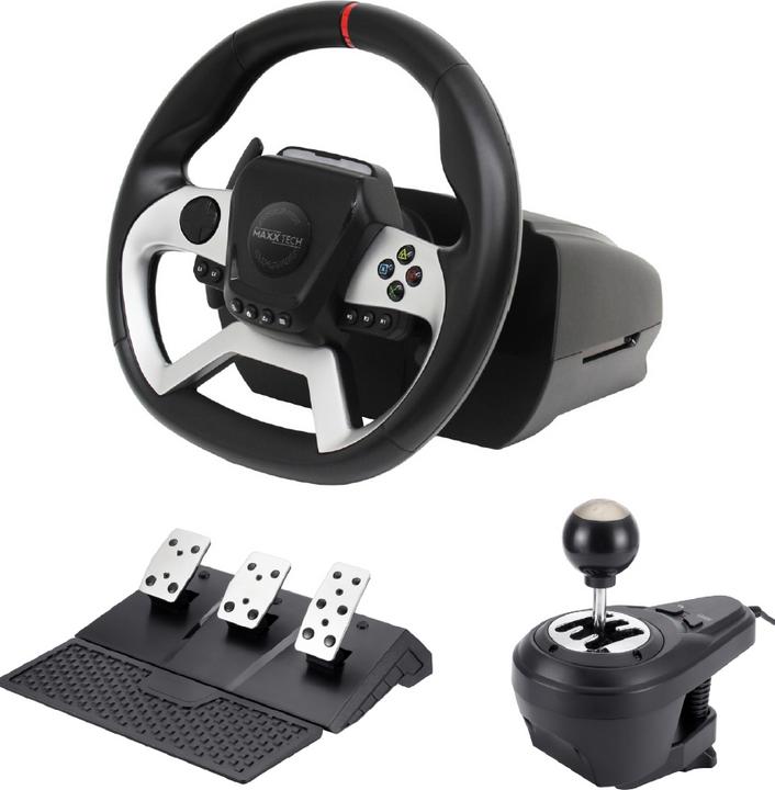 Maxx Tech Pro FF Racing Wheel Kit (PS4, Xbox Series X, Xbox Series S, Xbox One X, Xbox One S, PC)