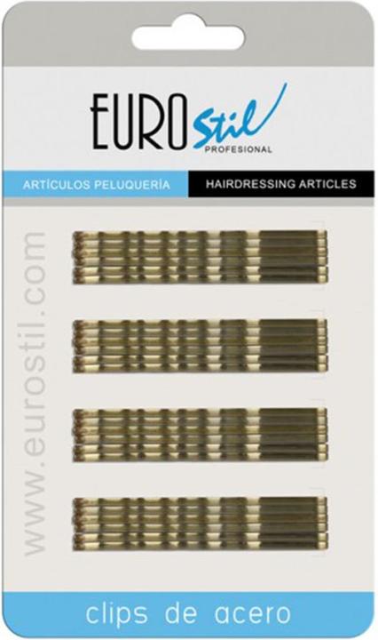 Caso Clips De Acero - 70mm Bronze - Eurostil 70mm Bronze (1 Stk.)
