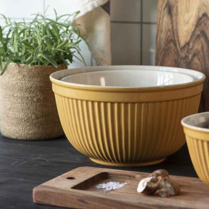 Actual product image Ib Laursen Mustard bowl set (26 cm, 3 x)