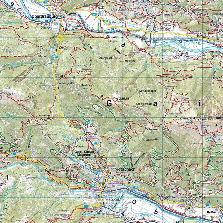 Produktbild Karnische Alpen, Wander-, Rad- und Freizeitkarte 1:50.000, freytag & berndt, WK 223