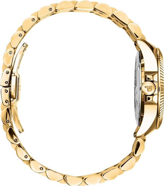 Produktbild Thomas Sabo Damenuhr schwarzes Zifferblatt goldfarben (Analoguhr, 33 mm)