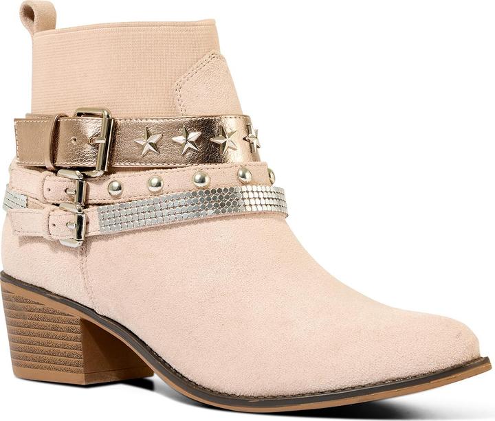 Joe Browns Star Studded Buckle Detail Ankle Boots