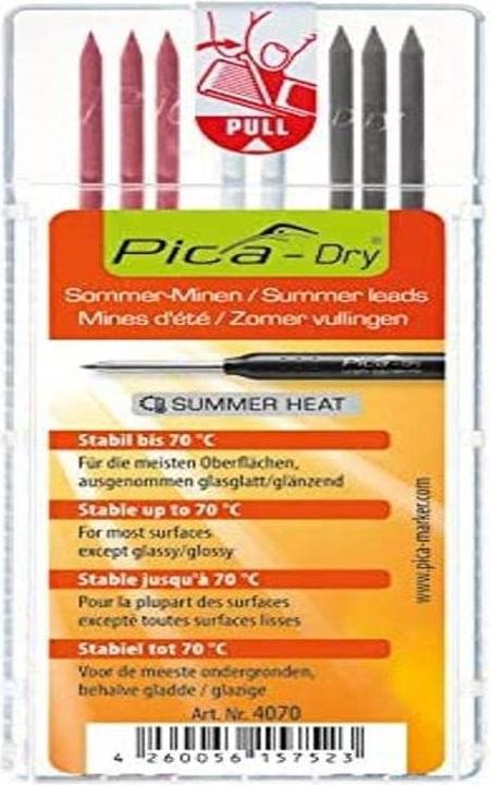 Produktbild Pica Ersatzminen DRY SUMMER SB (Ersatzmine, Weiss, Grau, Rot, 2.80 mm)