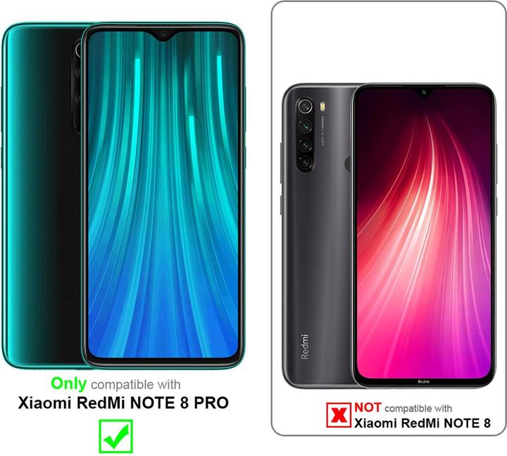 Productafbeelding Cadorabo Boek Jeans Optiek Cover (Xiaomi Redmi Note 8 Pro)