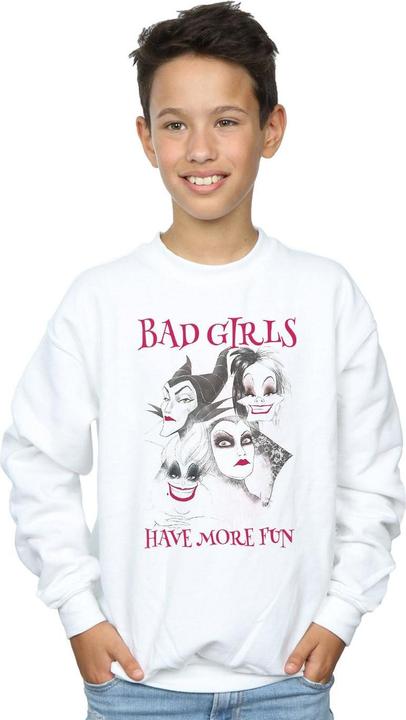 Image du produit Disney - Sweat BAD GIRLS HAVE MORE FUN - Garçon (152, 158)