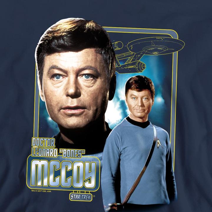 Immagine prodotto Felpa Leonard Mccoy Adulto Unisex (L)