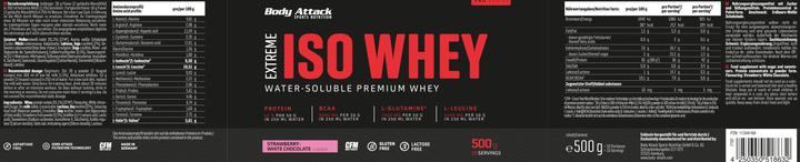 Actual product image Body Attack Extreme Iso Whey Professional (Banana, 1 pcs., 1800 g)