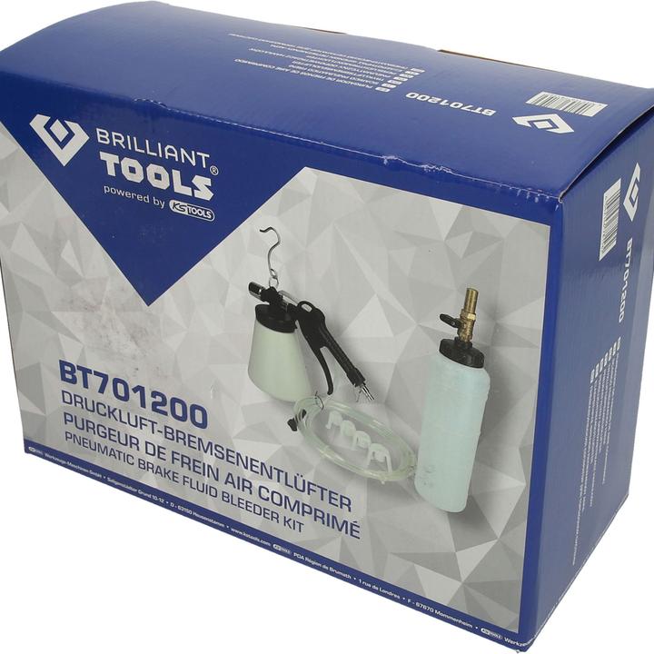 Produktbild Brilliant Tools Druckluft-Bremsenentlüfter