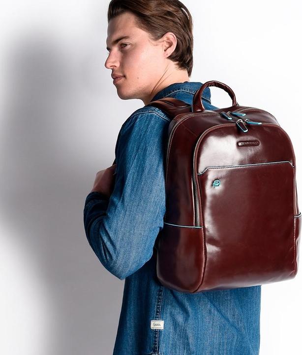Produktbild Piquadro Backpack For Pc / Ipad®10,5 "/ 9,7" With Connequ Rich Blue Square By (14 l)
