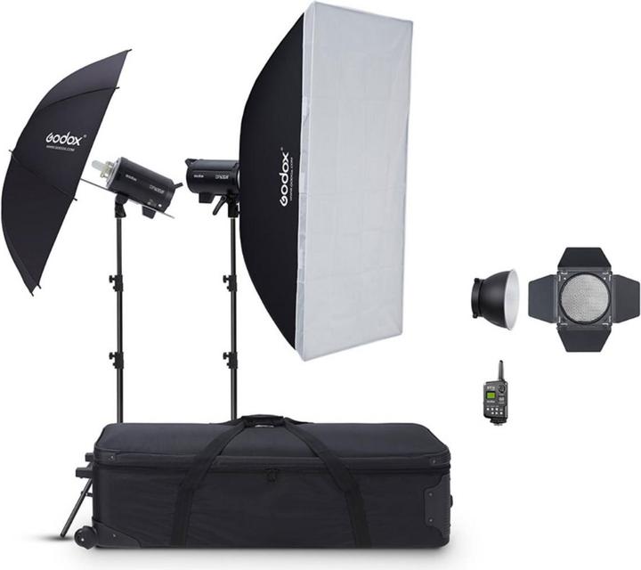Immagine prodotto Godox Kit flash da studio DP600III-C (600 W, Set)