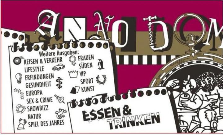 Actual product image Abacus ABA09162 - Anno Domini - Food & Drink, Card game, 2-8 Players, from 10 years (DE edition) (German)