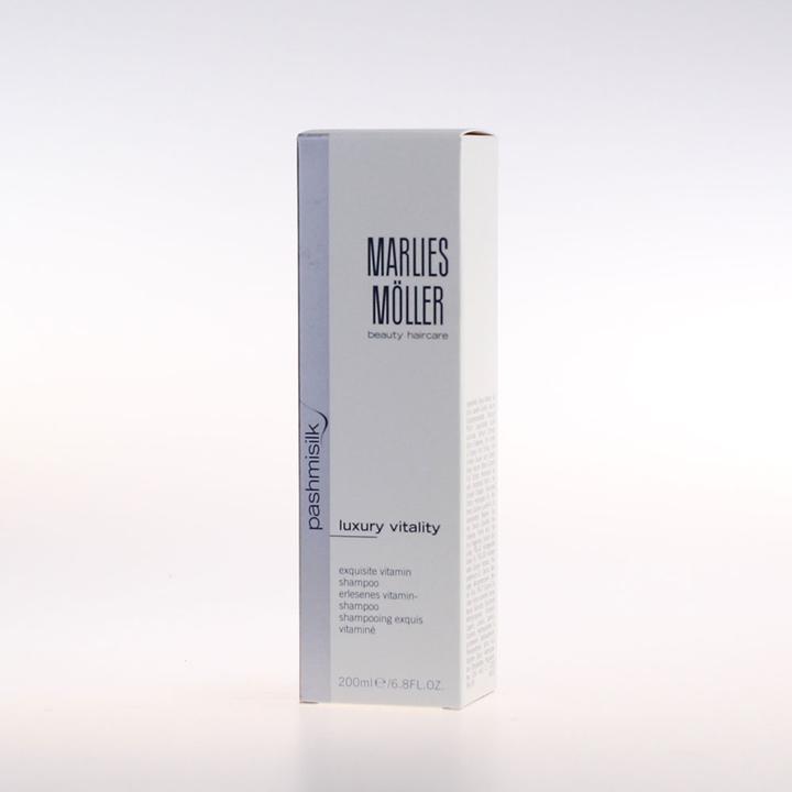 Produktbild Marlies Möller Pashmisilk vitality vitamin shampoo (200 ml, Flüssiges Shampoo)