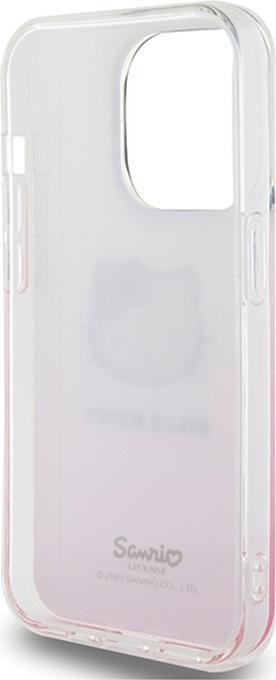 Produktbild Hello Kitty HKHCP13LHDGKEP iPhone 13 Pro / 13 6.1" różowy/pink hardcase IML Gradient Electrop Kitty (Apple iPhone 13 Pro)