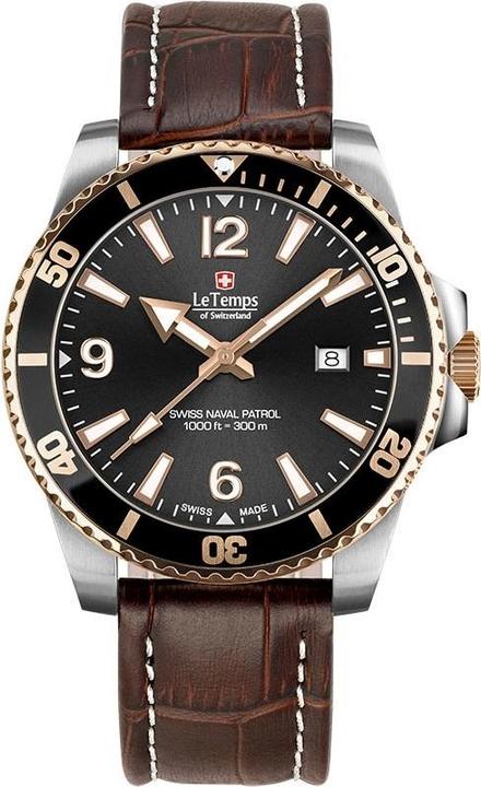 Image du produit Le Temps Patrouille navale suisse (Montre analogique, 43 mm)