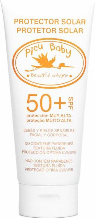 Actual product image Picu baby Bebés y Pieles Sensibles Protector Solar Spf50 100ml (Sun cream face, SPF 50, 100 ml, 112 g)