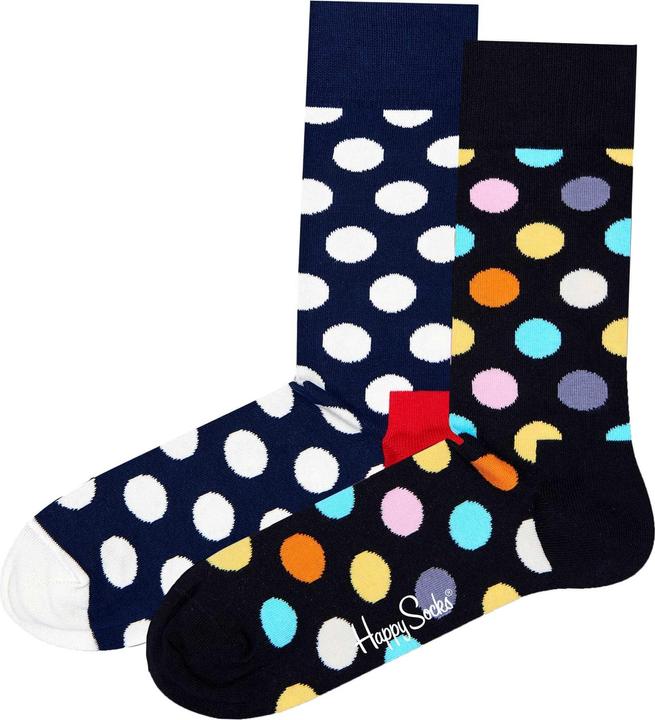 Image du produit Happy Socks Classic Big Dot (lot de 2, 41 - 46)