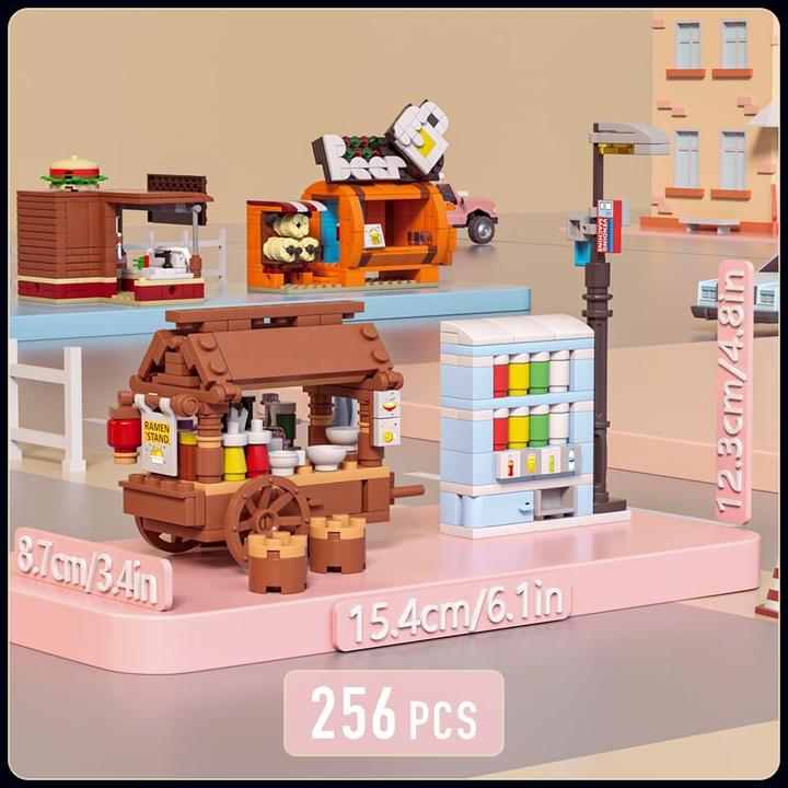 Produktbild Mould King Ramen-Stand & Verkaufsautomat