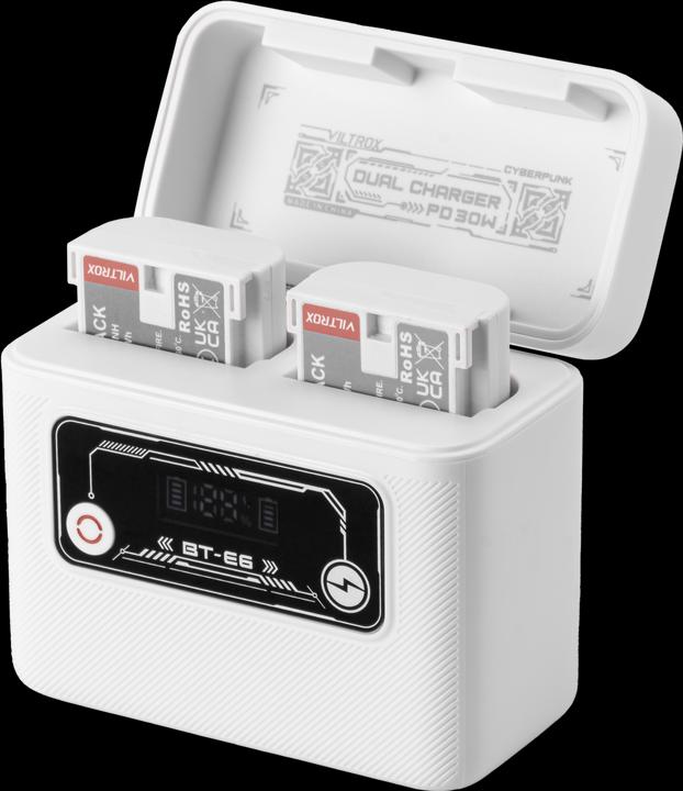 Immagine prodotto Viltrox Camera Battery Charging Case Power Bank for Canon LP E6 (Caricatore)