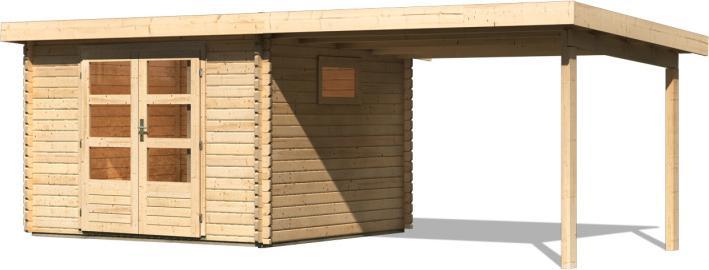 Produktbild Woodfeeling 40mm, Gartenhaus Trittau 3 Set