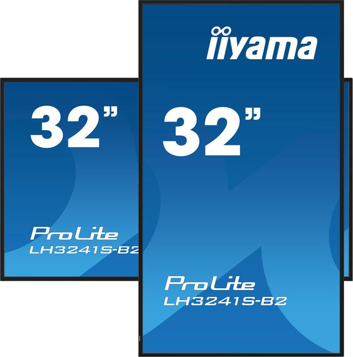 Image du produit iiyama 32" 1920x1080, panneau IPS, 1% de noir, pays (1920 x 1080 pixels, 31.50")