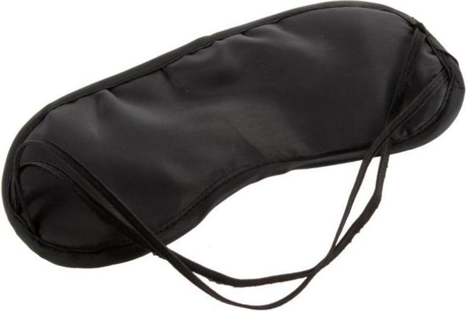 Produktbild JTI Schlafmaske mit Gummibändern, Schwarz (Schlafmaske)