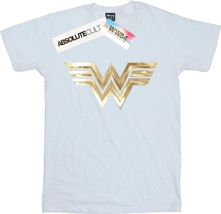 Immagine prodotto Wonder Woman 84 Gold Emblem Maglietta Ragazze (152, 158)