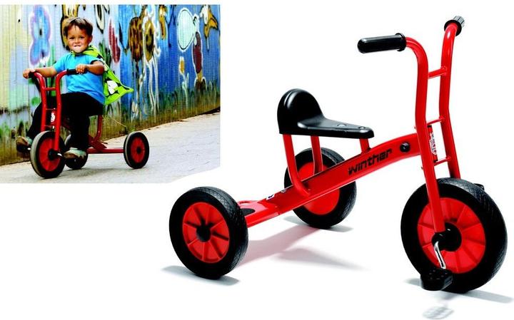 Winther 45200 VIKING triciclo grande (età: 4-8 anni / altezza manubrio 69 cm / altezza sedile 43 cm)