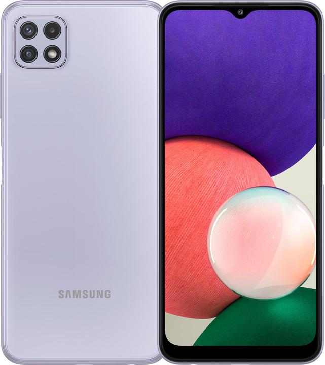 Image du produit Samsung Galaxy A22 5G UE (128 Go, Violet, 6.60", Double SIM, 48 Mpx, 5G)