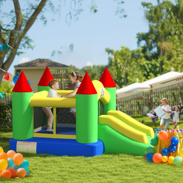 Produktbild Homcom Hüpfburg Oxford Mehrfarbig