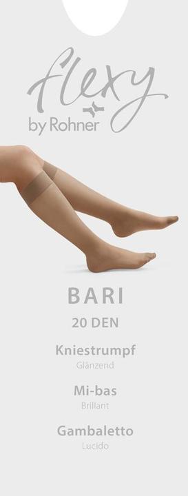 Image du produit Flexy Bari (Lot de 5) Mi-bas fins, couleur 209 elbas, taille 39-42 (20 DEN, 39 - 42)