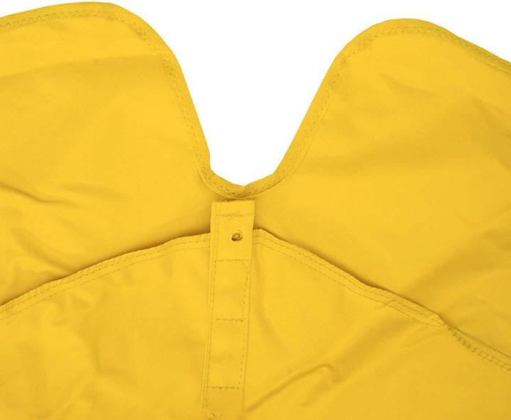Actual product image Mendler Parasol Meran Pro, gastronomy market umbrella with flounce Ø 5m polyester/aluminium, yellow without (5 m)