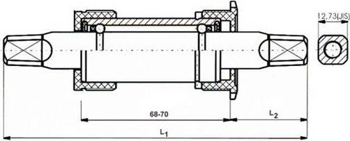 Immagine prodotto Neco -Tretlager BSA V122.5/28.5