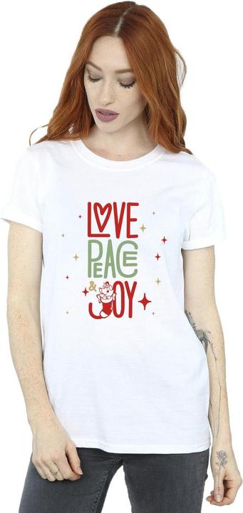 Produktbild Disney The Aristocats Marie Love Peace Joy TShirt (S)