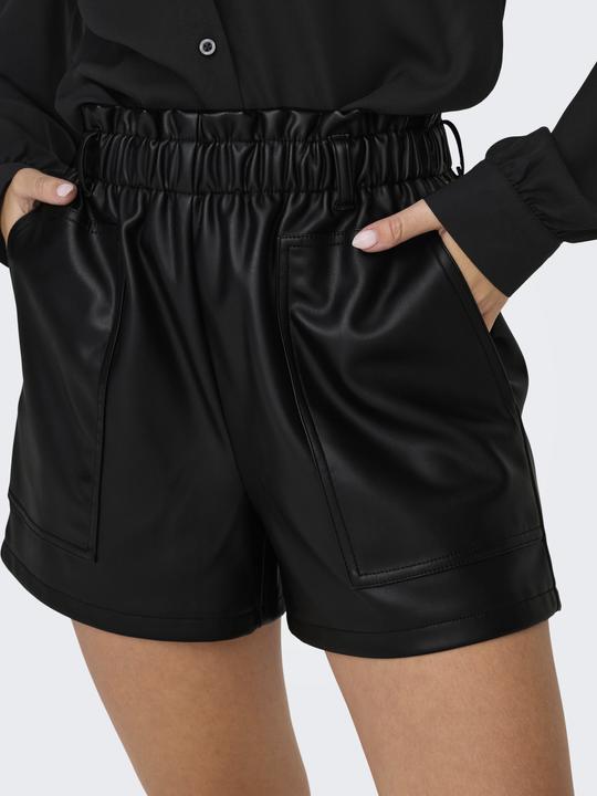 Produktbild JdY JDYMAYA Hohe Taille Normal geschnitten Kunstledershorts Kunstledershorts (XL)