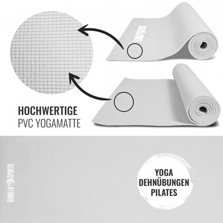 Actual product image Gorilla Sports Yoga mat (5 mm)