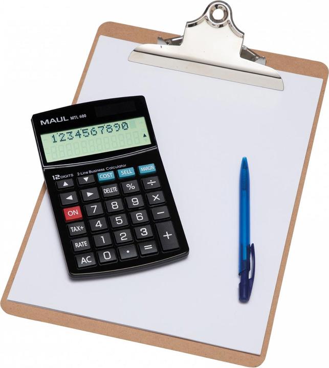 Actual product image Maul Calculator MTL600 Black (Solar cells)