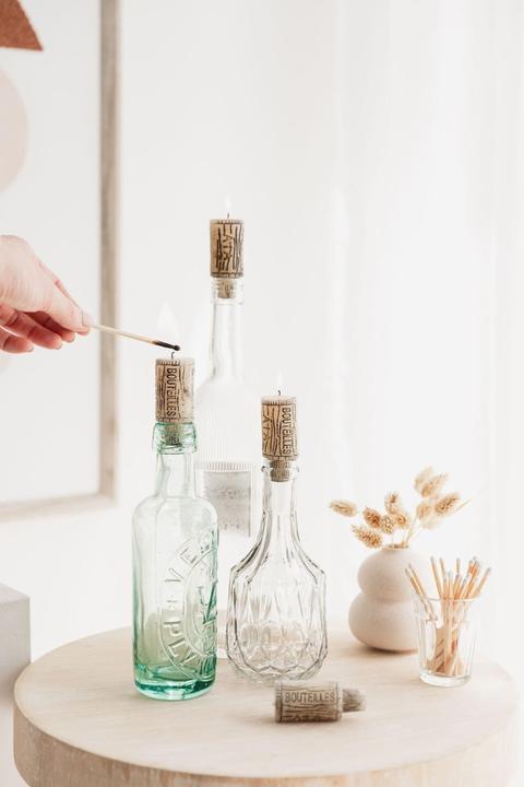 Immagine prodotto Uberstar Set di 4 candele in sughero per vino (4 pz.)
