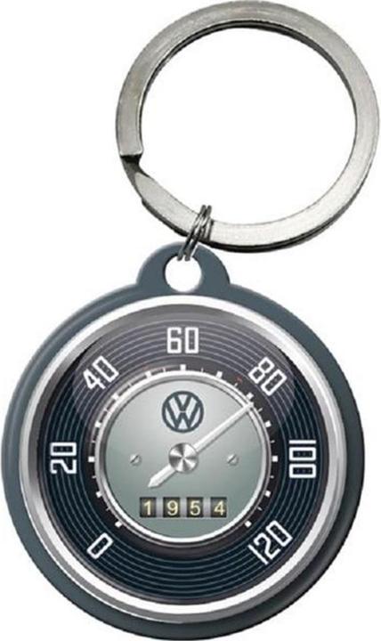 Actual product image Nostalgic-Art Merchandising Keyring VW Ø 4 cm, Black/Grey