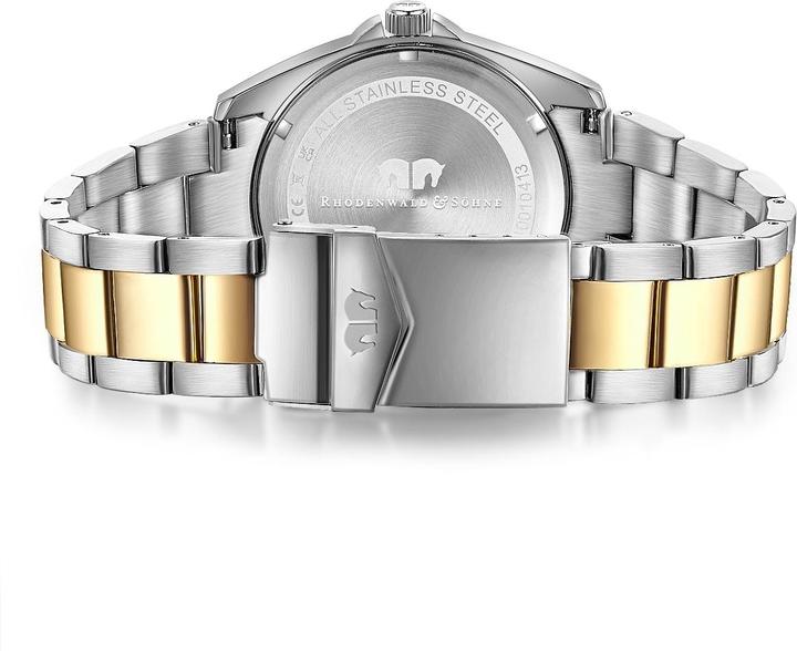 Produktbild Damen Quarzuhr Majestia Edelstahl Silber/Gelbgold - 32448 (Analoguhr, 37.50 mm)