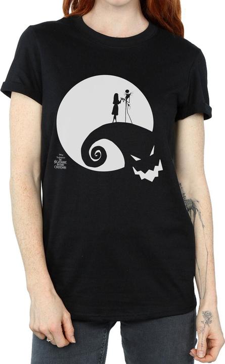 Image du produit Disney - T-shirt NIGHTMARE BEFORE CHRISTMAS MOON OOGIE BOOGIE - Femme (L)