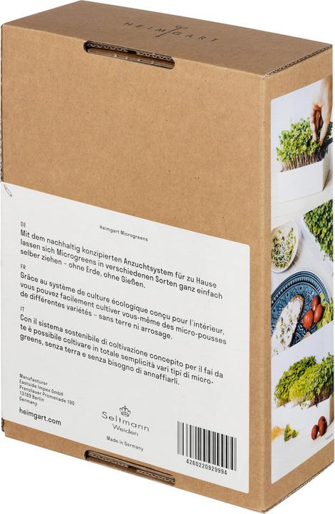 Image du produit Heimgart Microgreens Starter-Kit (Germes)