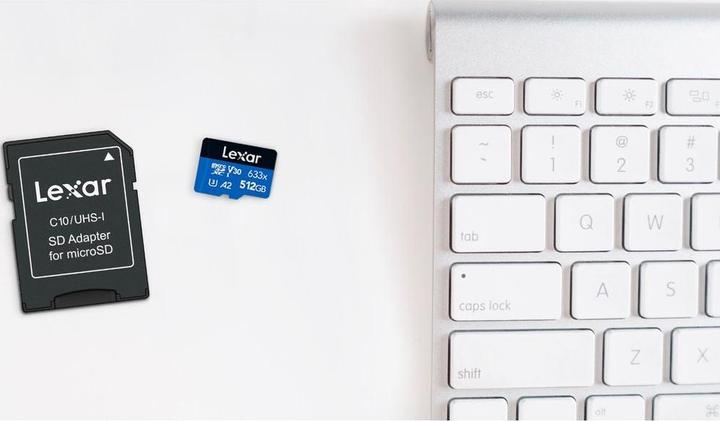 Immagine prodotto Lexar High-Performance (512 GB, microSDXC, U3, UHS-I)