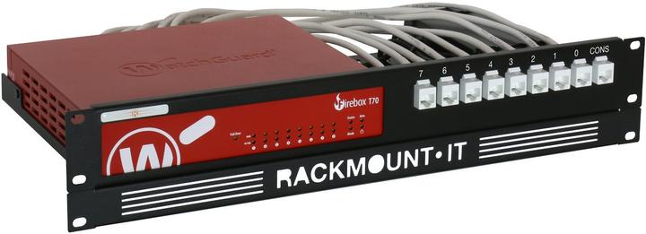 Rackmount.IT 1.3U/2U 9 x RJ-45, f/ WatchGuard Firebox T70 (Netzwerk Zubehör)
